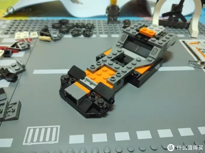 2019新品中最风骚的跑车——LEGO 乐高 超级赛车系列 75892 迈凯伦塞纳