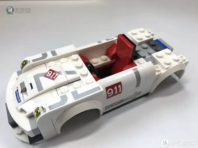 LEGO 乐高 拼拼乐 篇213：超级赛车 75912 之 2014款 Porsche 保时捷 911 RSR