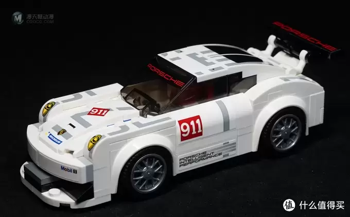 LEGO 乐高 拼拼乐 篇213：超级赛车 75912 之 2014款 Porsche 保时捷 911 RSR