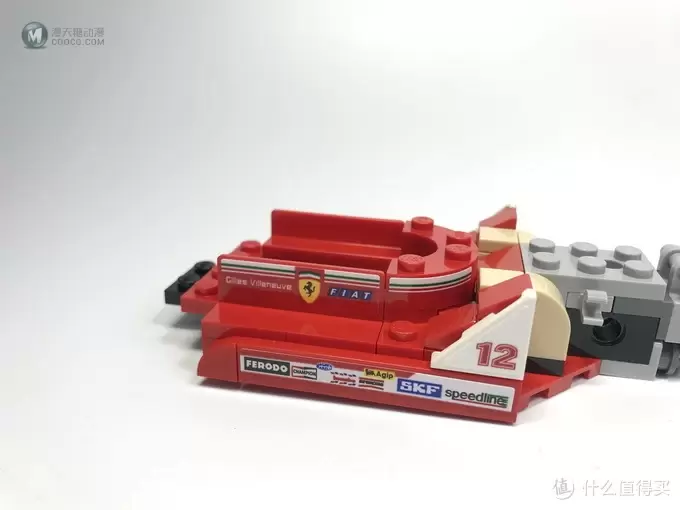 LEGO 乐高 拼拼乐 篇207：超级赛车 75889 之 法拉利  Ferrari 312 T4