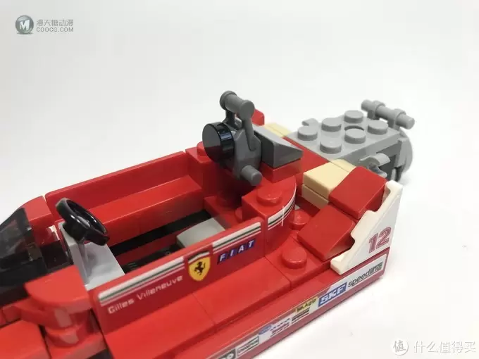 LEGO 乐高 拼拼乐 篇207：超级赛车 75889 之 法拉利  Ferrari 312 T4