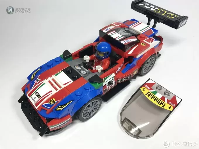 LEGO 乐高 拼拼乐 篇209：超级赛车 75889 之 法拉利 Ferrari 488 GTE