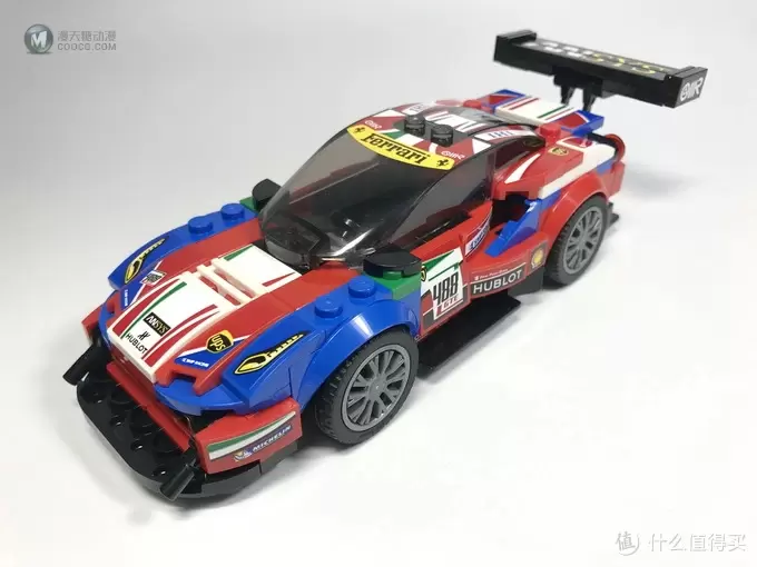 LEGO 乐高 拼拼乐 篇209：超级赛车 75889 之 法拉利 Ferrari 488 GTE