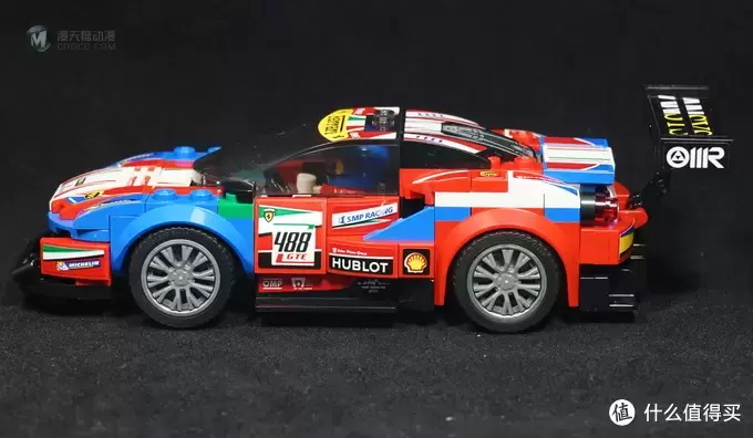 LEGO 乐高 拼拼乐 篇209：超级赛车 75889 之 法拉利 Ferrari 488 GTE