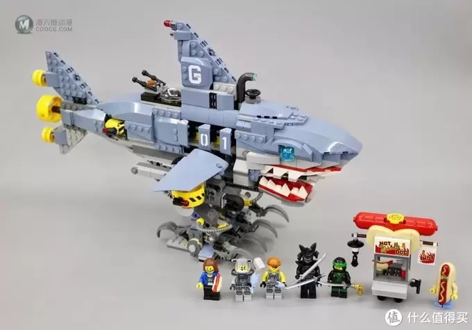 海陆大杀器：加满都竞选拉票机械鲨（LEGO70656）