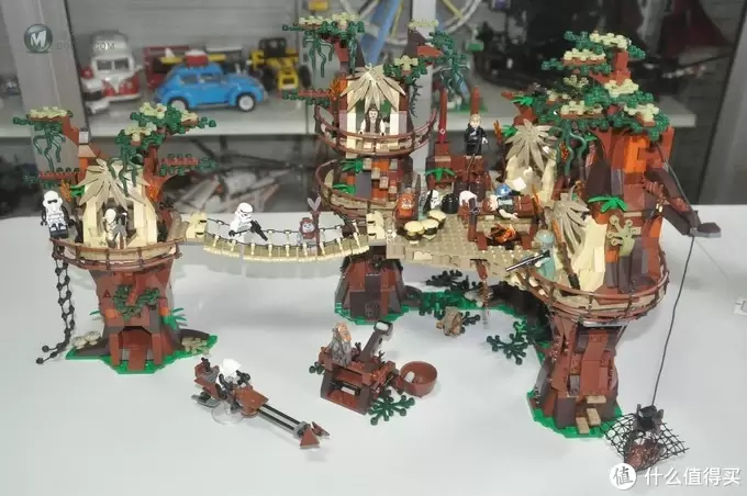 单反毁一生，LEGO穷三代 篇九十四：LEGO 乐高 STAR WARS 10236 EWOK VILLAGE 小熊村