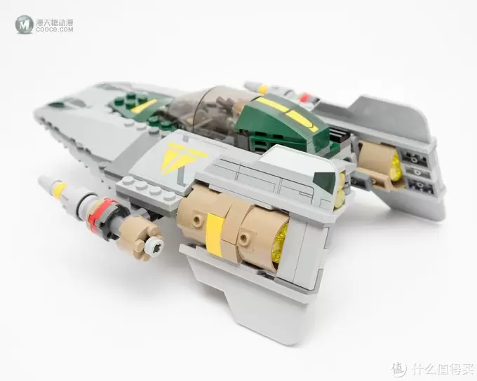 慷慨赴死的抵抗并不徒劳—LEGO 乐高 星球大战系列 75150 维达的高级钛战机对A翼星际战机