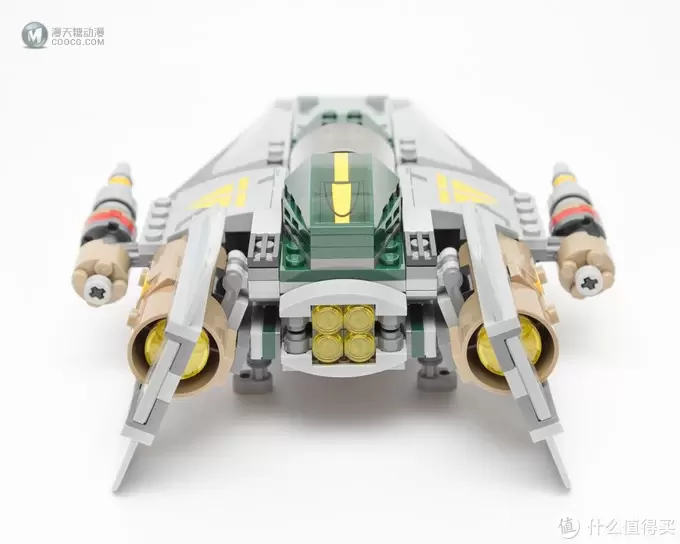 慷慨赴死的抵抗并不徒劳—LEGO 乐高 星球大战系列 75150 维达的高级钛战机对A翼星际战机