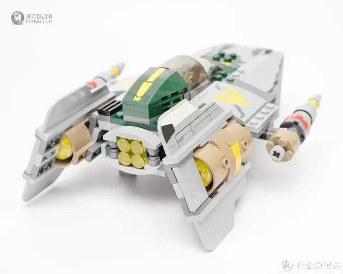 慷慨赴死的抵抗并不徒劳—LEGO 乐高 星球大战系列 75150 维达的高级钛战机对A翼星际战机