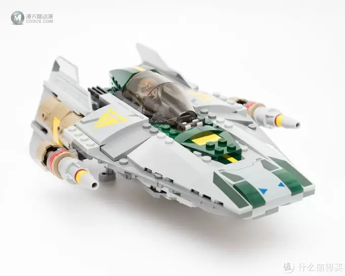 慷慨赴死的抵抗并不徒劳—LEGO 乐高 星球大战系列 75150 维达的高级钛战机对A翼星际战机