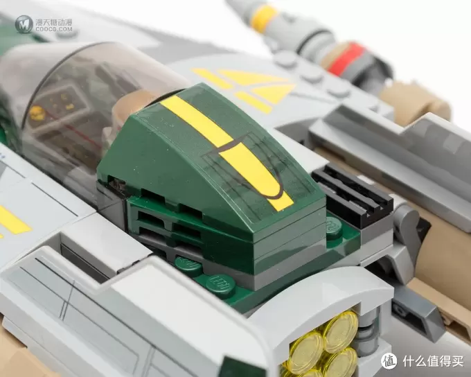 慷慨赴死的抵抗并不徒劳—LEGO 乐高 星球大战系列 75150 维达的高级钛战机对A翼星际战机