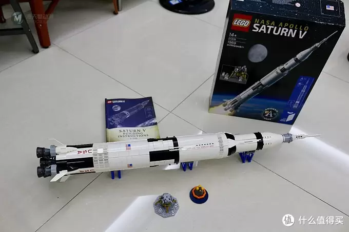 不惑大叔的legogo 篇十二：带我去月球，重力轻浮你我—LEGO 乐高 21309 土星五号火箭