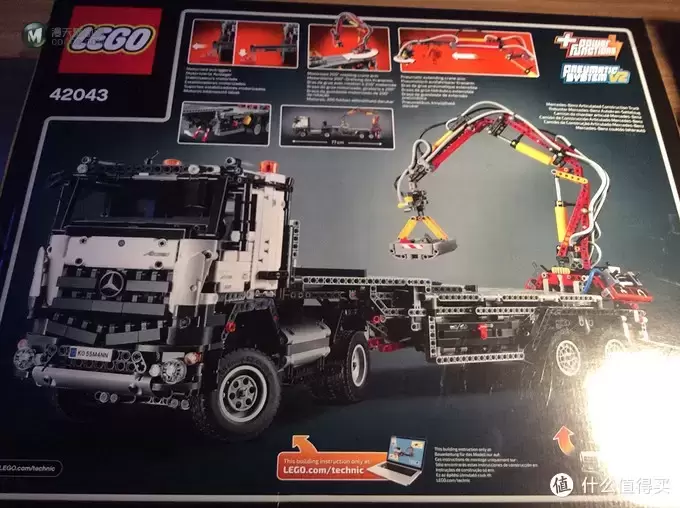 1st科技旗舰！LEGO Technic 42043 Benz Arocs 3245 开箱评测