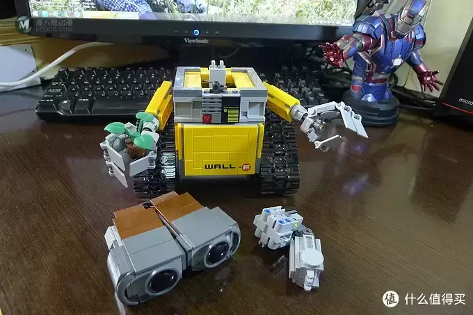 LEGO 乐高 21303 Wall-E 瓦力 官方补件拼装成果