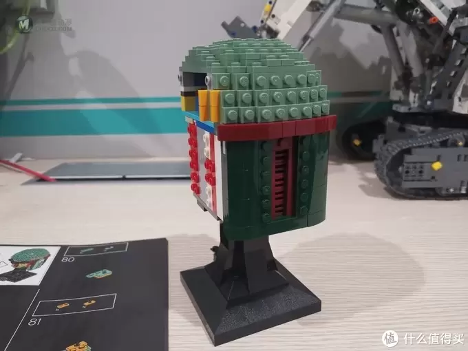 老杨的玩具仓库 篇五十二：LEGO 75277 星战40周年系列 赏金猎人波巴非特头盔