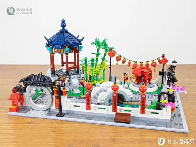 LEGO 80106「年的故事」、80107「新春灯会」用鞭炮吓跑年兽、张灯结彩赏花灯