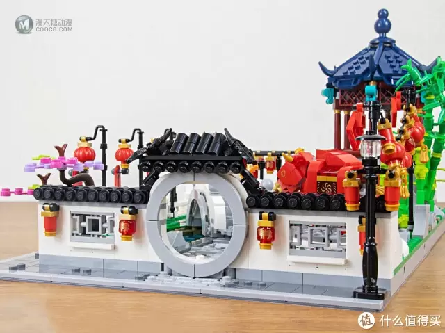 LEGO 80106「年的故事」、80107「新春灯会」用鞭炮吓跑年兽、张灯结彩赏花灯