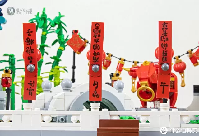 LEGO 80106「年的故事」、80107「新春灯会」用鞭炮吓跑年兽、张灯结彩赏花灯