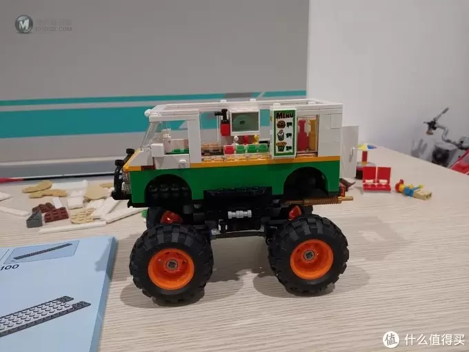 老杨的玩具仓库 篇四十八：LEGO CREATOR创意3合1系列 巨轮汉堡车 A模式评测