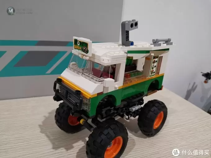 老杨的玩具仓库 篇四十八：LEGO CREATOR创意3合1系列 巨轮汉堡车 A模式评测