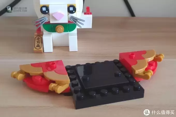 乐高手记 篇五十四：吃我猫猫拳——LEGO 乐高方头仔系列 40436 招财猫