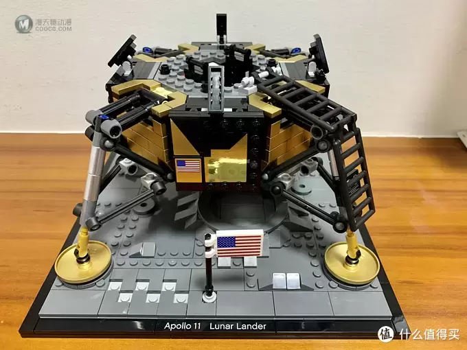 LEGO 乐高 篇一：LEGO/乐高 NASA 阿波罗11号月球着陆器：这是我个人的一小步，