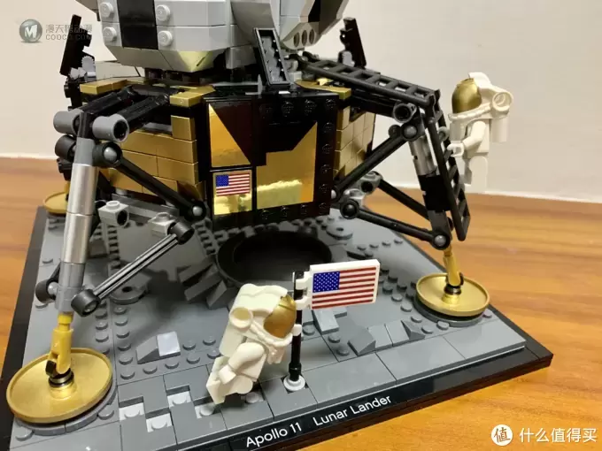 LEGO 乐高 篇一：LEGO/乐高 NASA 阿波罗11号月球着陆器：这是我个人的一小步，