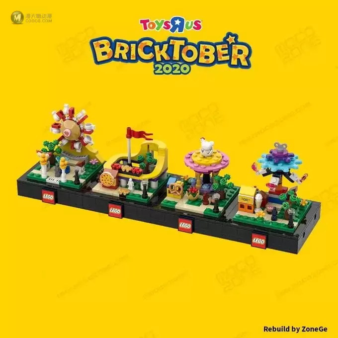 乐高2020年Bricktober限定游乐场测评