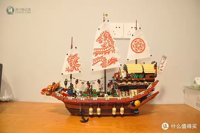 LEGO 乐高 幻影忍者 70618  命运赏赐号  龙船