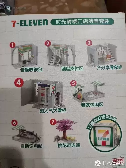 “7-ELEVEN时光骑楼门店套装”~春节去广州种的草，情人节给拔了。