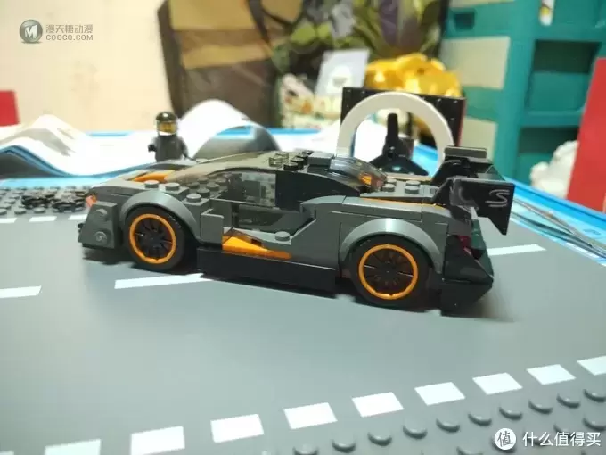 2019新品中最风骚的跑车——LEGO 乐高 超级赛车系列 75892 迈凯伦塞纳