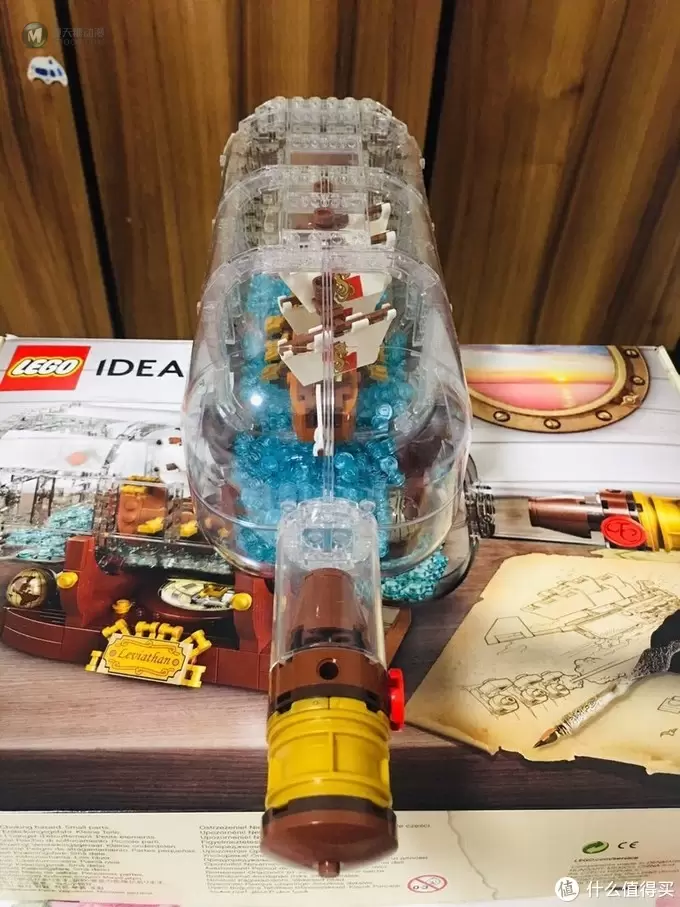 入手的第一套乐高ideas系列积木—LEGO 21313瓶中船开箱晒物