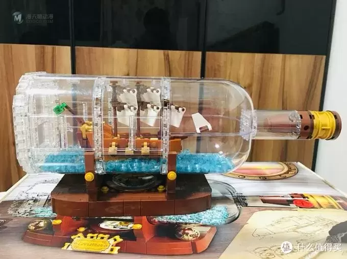 入手的第一套乐高ideas系列积木—LEGO 21313瓶中船开箱晒物