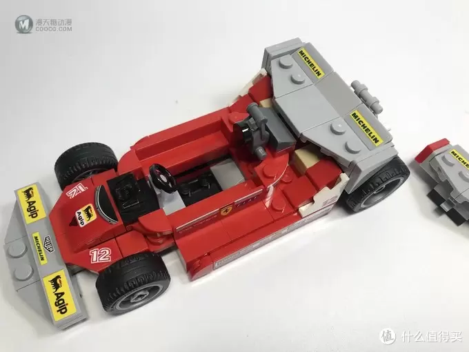 LEGO 乐高 拼拼乐 篇207：超级赛车 75889 之 法拉利  Ferrari 312 T4