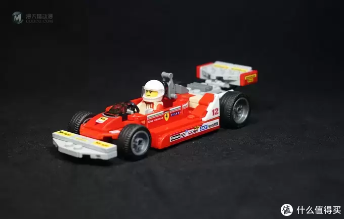 LEGO 乐高 拼拼乐 篇207：超级赛车 75889 之 法拉利  Ferrari 312 T4