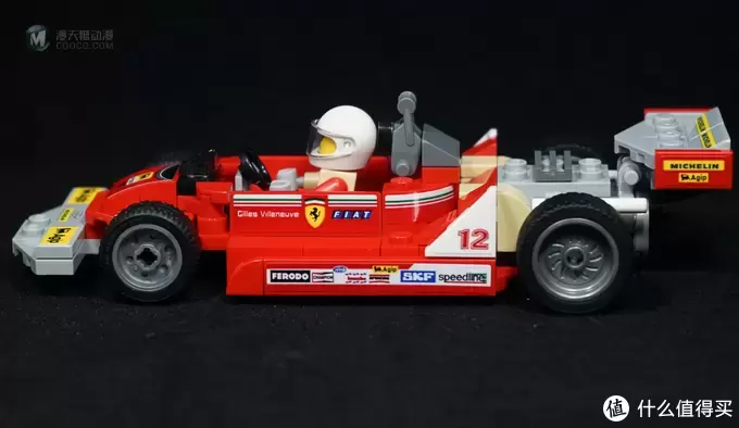 LEGO 乐高 拼拼乐 篇207：超级赛车 75889 之 法拉利  Ferrari 312 T4