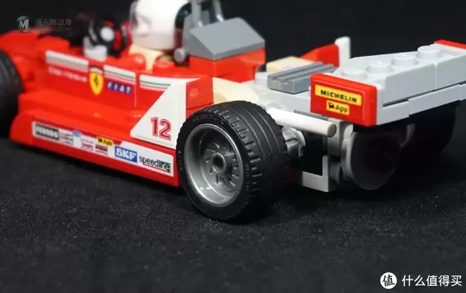 LEGO 乐高 拼拼乐 篇207：超级赛车 75889 之 法拉利  Ferrari 312 T4