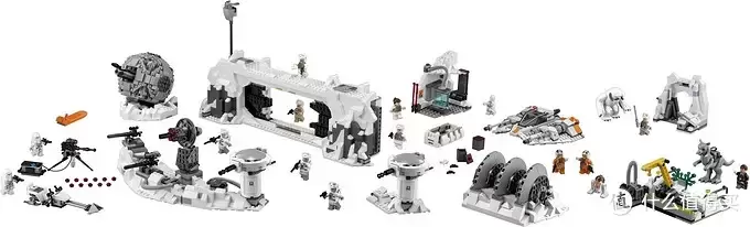 再现经典场景：LEGO 乐高 正式发布星战系列珍藏版75098霍斯基地突袭