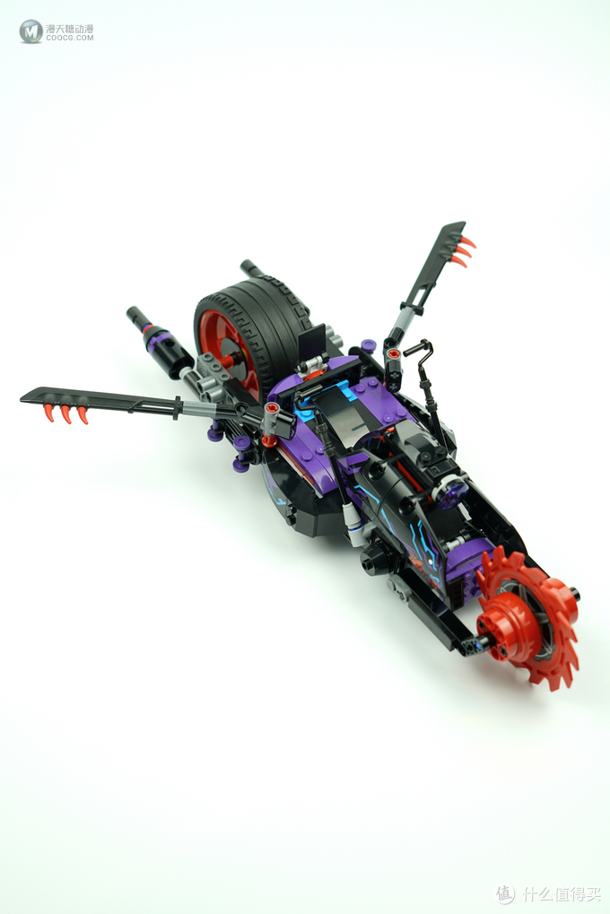 东方蒸汽朋克之美 - 乐高Lego 幻影忍者 Ninjago 武士X大战锯齿摩托车 70642详细评测