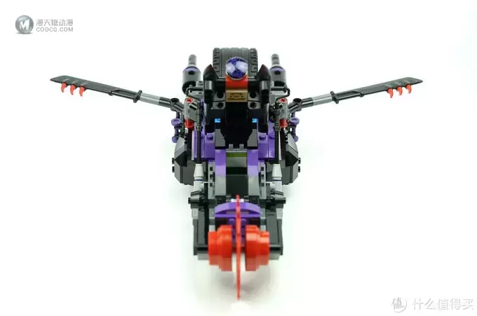 东方蒸汽朋克之美 - 乐高Lego 幻影忍者 Ninjago 武士X大战锯齿摩托车 70642详细评测