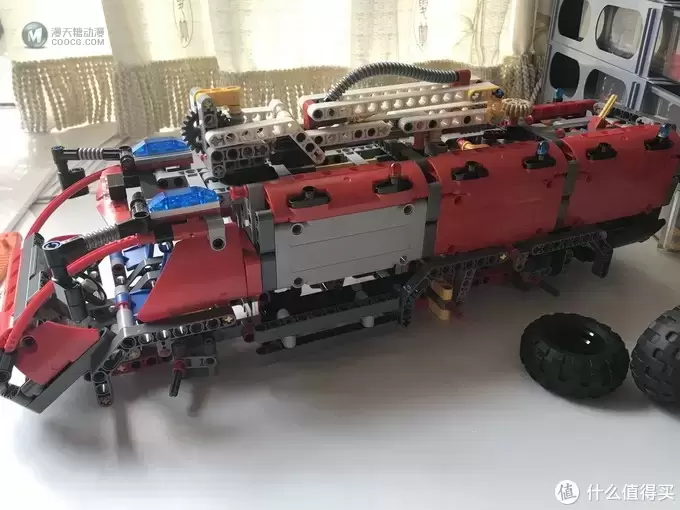 乐高还能这么拼： 复刻 LEGO 乐高 科技 42068 机场消防车