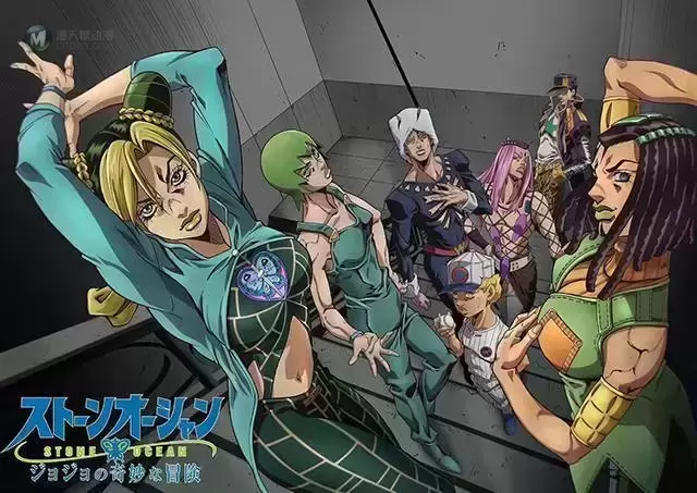 动画「JOJO的奇妙冒险 石之海」全12话动画标题公开