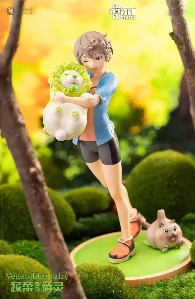 「蔬菜精灵」小彩与菜狗手办开始预定