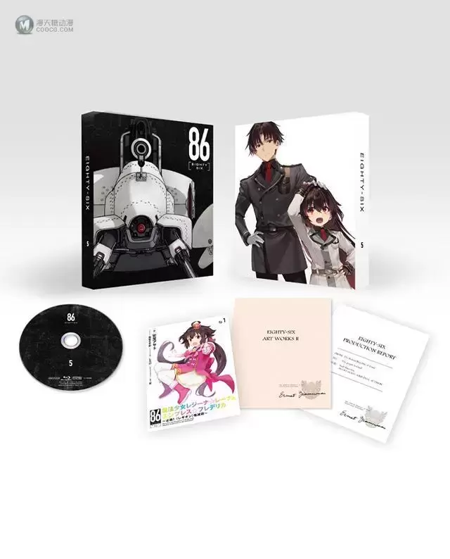 「86 -不存在的战区-」Blu-ray&DVD第五卷封面和特典公开