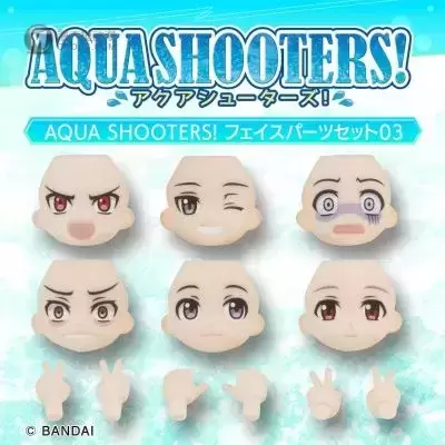 Aqua Shooters! 面部替换件套装 03