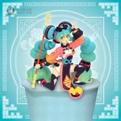 压泡面手办 VOCALOID 初音未来 -中国风-