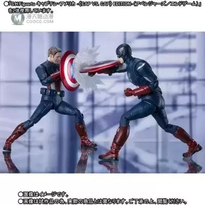 S.H.Figuarts 复仇者联盟:终局之战 美国队长 ‐《CAP VS. CAP》 EDITION‐