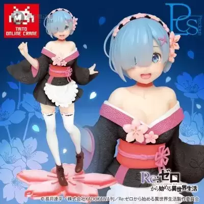 Precious Figure Re:从零开始的异世界生活 Memory Snow 蕾姆 原创樱花装 Taito Online Crane Ver.