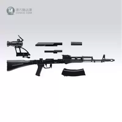 小军械库 LA060 AK74M