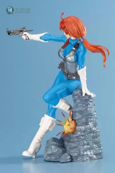 美少女雕像 G.I. Joe 红发女郎 天蓝色 限定版